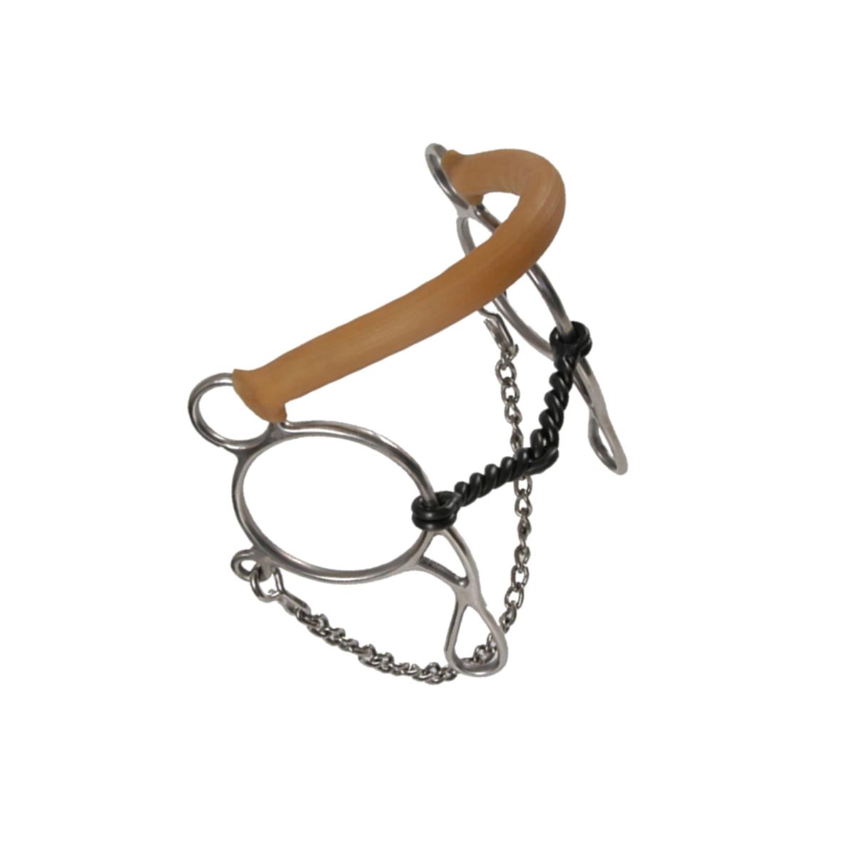 Picture of Jacks 11050 Stainless Steel Gag Hackamore Bit