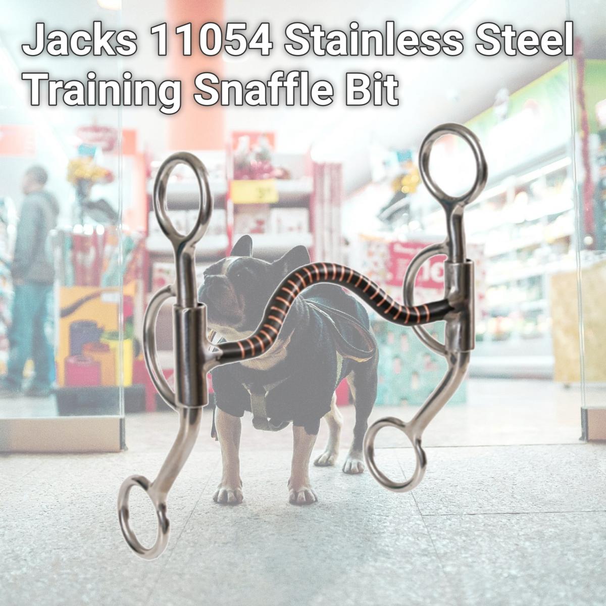 Picture of Jacks 11054 Stainless Steel Training Snaffle Bit