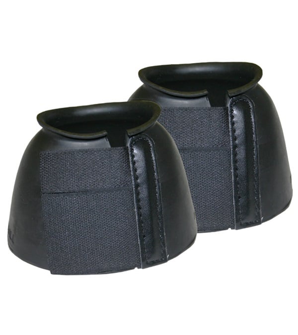 Picture of Jacks 2127-BK-M Bell Boots Smooth with Cloth Hook & Eye&#44; Black - Medium