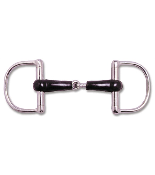 25759-5 Soft Jointed Rubber Covered Dee Ring Bit - 5 in.