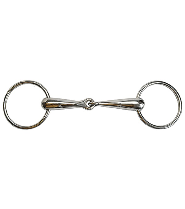 Picture of Jacks 25799-5 Hollow Mouth Loose Ring Snaffle Bit - 5 in.