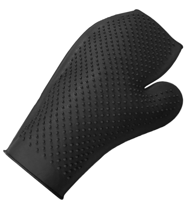 Picture of Jacks 244850-YE Rubber Massage Glove, Yellow