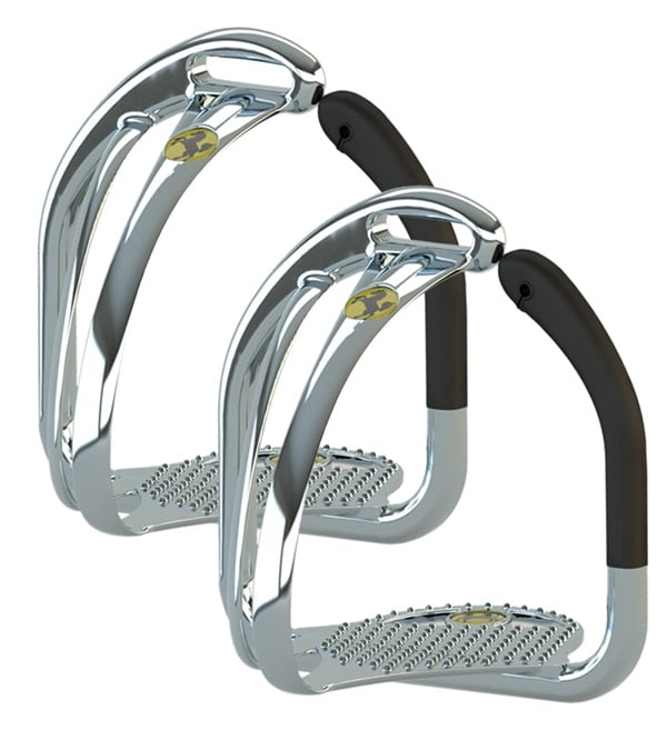 Picture of Space Technology Safety 3532-4-3-4 4-0.75 in. English Stirrups Irons