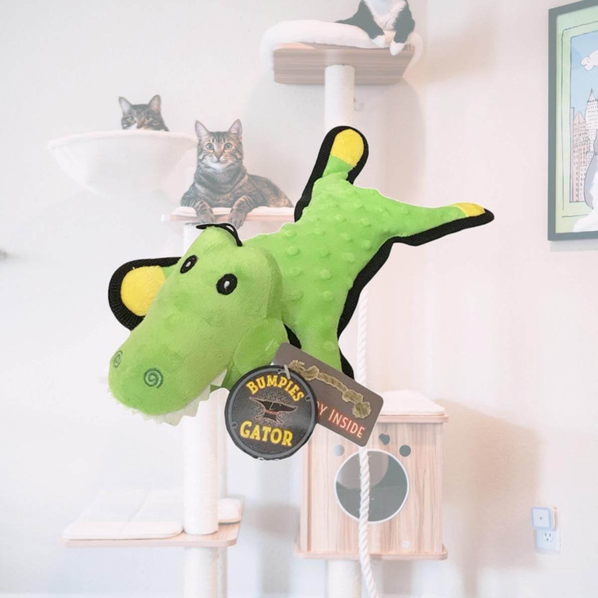 Picture of Steel Dog 54351 Gator with Tennis Ball & Rope