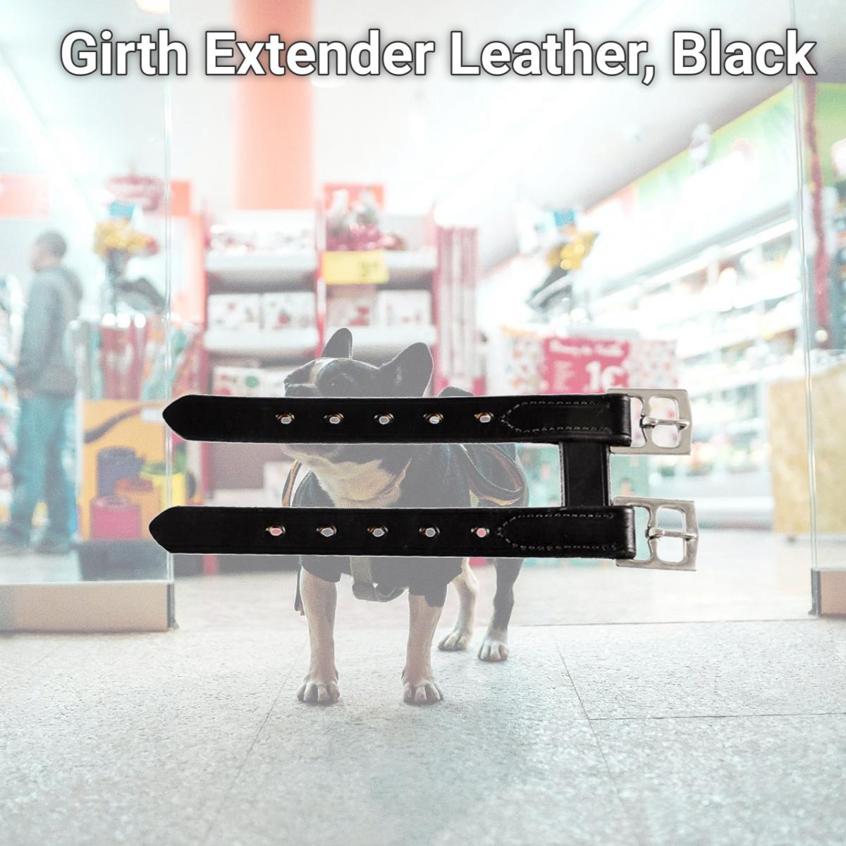 Picture of Jacks 1731-BK Girth Extender Leather, Black