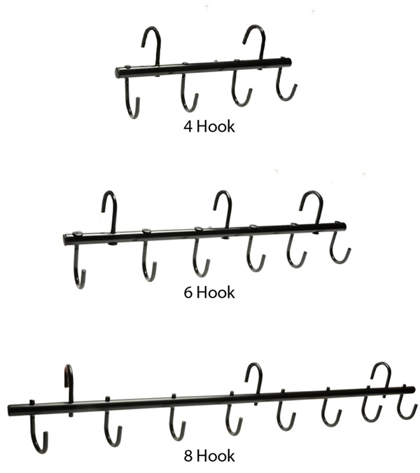 Picture of Jacks 1511-8-BK Tack Portable Rack 8-Hook, Black
