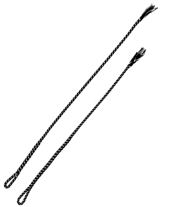 Popper Snapper for Whip, Black & White - 12 in -  No Sweat My Pet, NO2593166