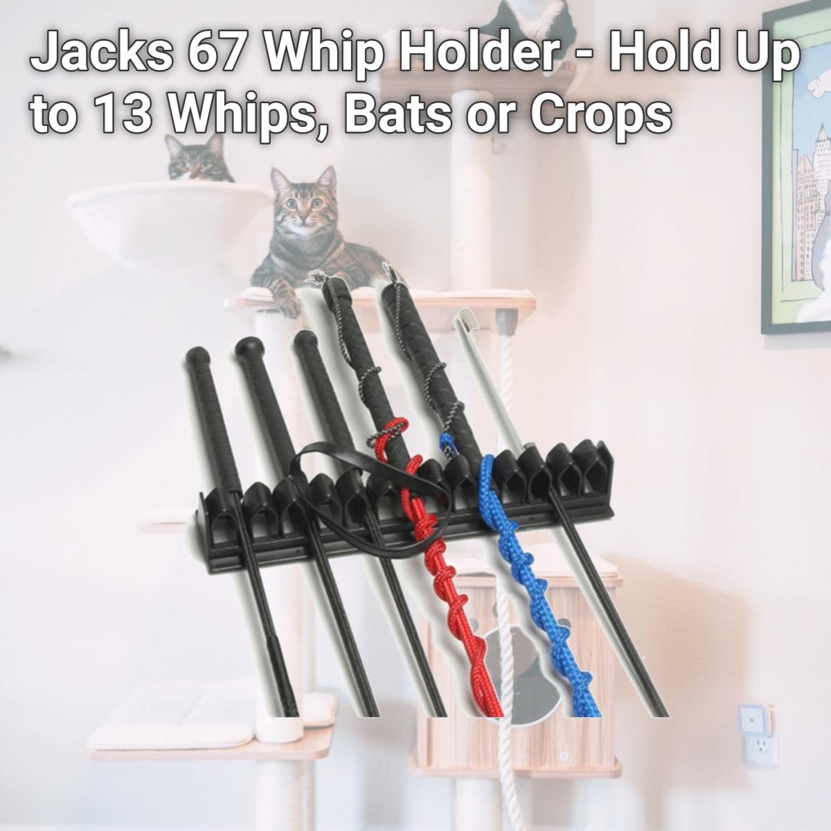 Picture of Jacks 67 Whip Holder - Hold Up to 13 Whips, Bats or Crops