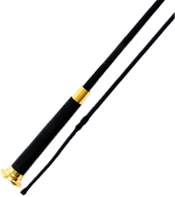 Picture of Jacks 1533-39 39 in. Dressage Whip with Soft Rubber Grip - Black