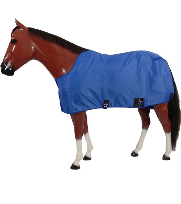 1633-RE-78 78 in. Closed Front Nylon Stable Sheet - Red