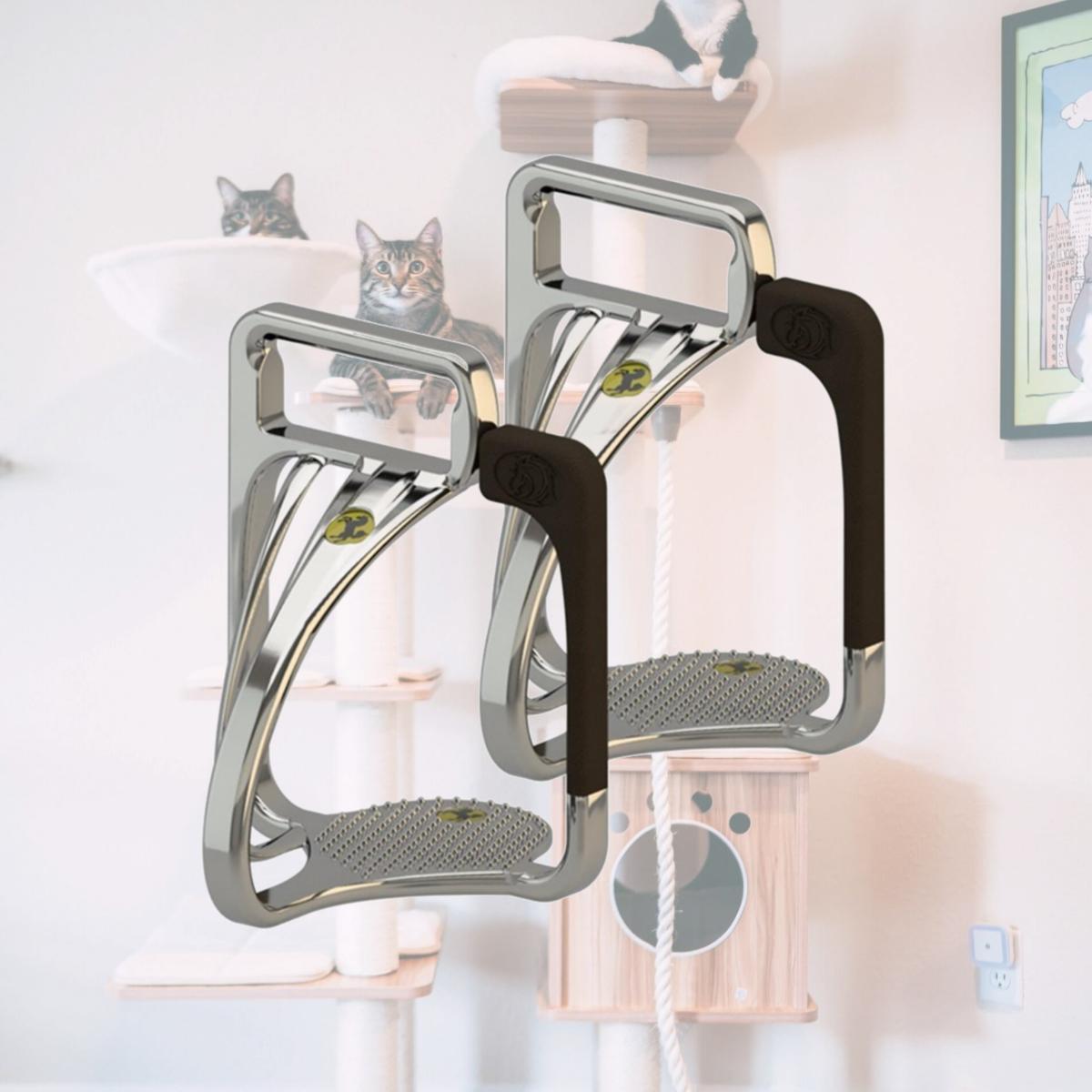 Picture of Space Technology Safety 3554-5 5 in. Western Stirrups Irons