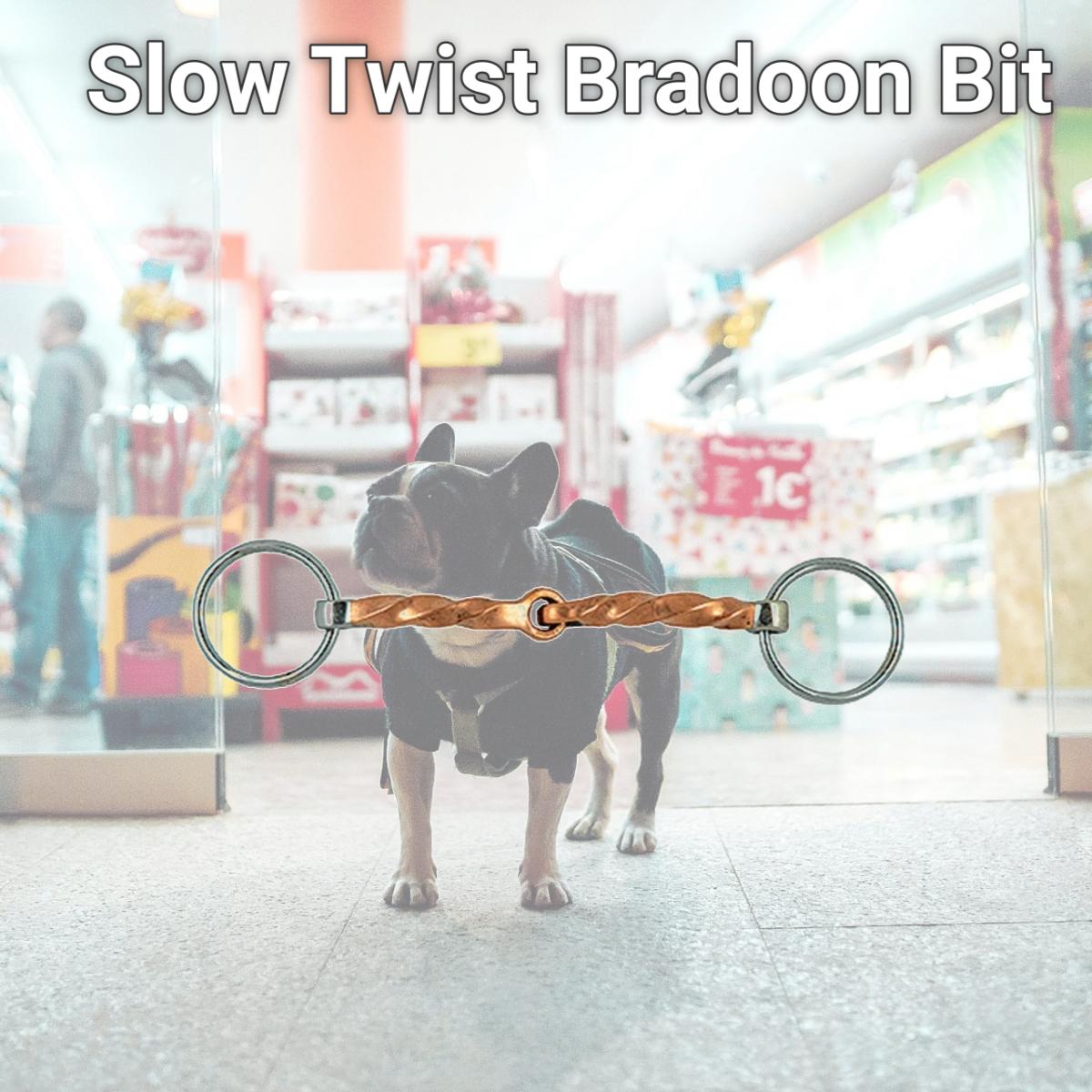 Picture of Jacks 1322 Slow Twist Bradoon Bit