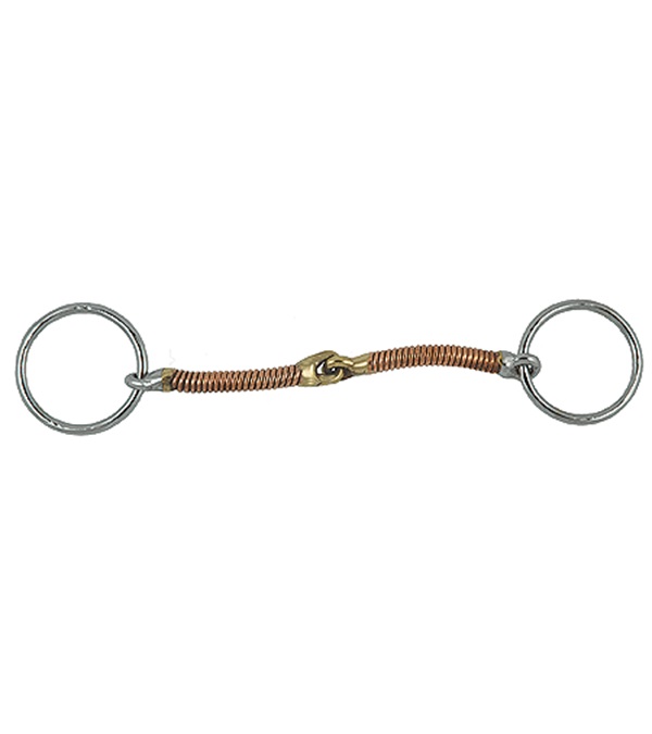 1323 Copper Wrapped Bradoon Bit