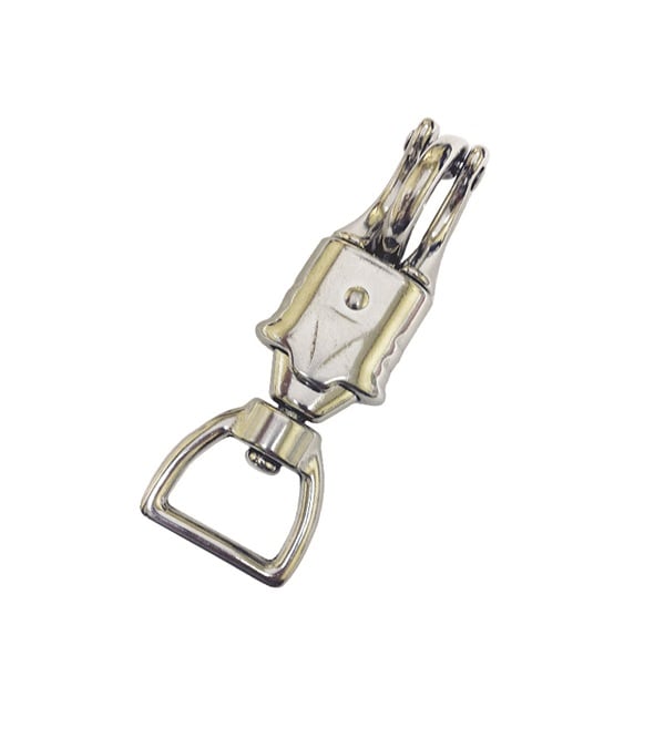 Picture of Jacks 2412-1-SB 4.5 in. Panic Snap with 1 in. Square End - Solid Brass