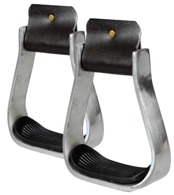 221376 Polished Aluminum Barrel Stirrups