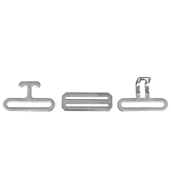 Picture of Jacks 1375-SS 3 Piece Surcingle Hardware Replacement Set - Stainless Steel