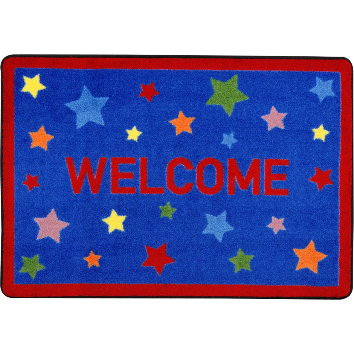 2 ft. 8 in. x 3 ft. 10 in. Reading Superstars Kid Essentials Rectangle Rug  Multicolor