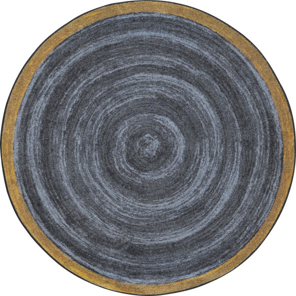 Feeling Natural Rug in Slate - Round  7 ft. 7 in.