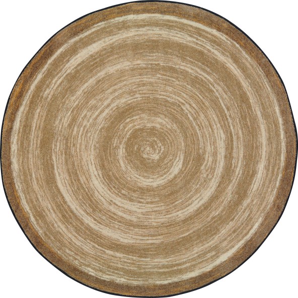 Feeling Natural Rug in Sand - Round  7 ft. 7 in.