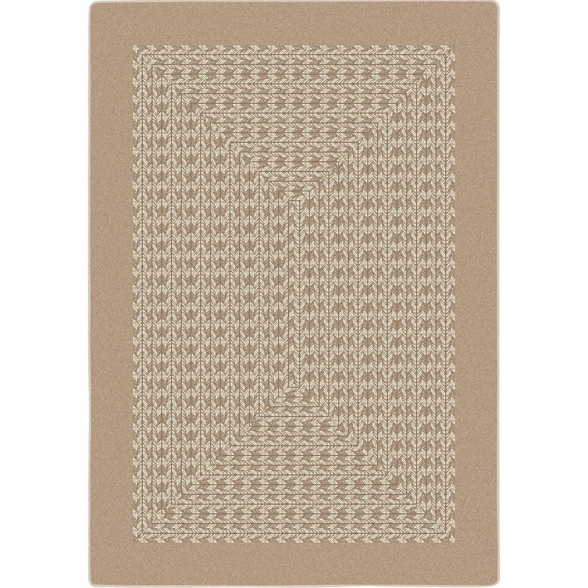 Like Home Rug in Beige - Round  5 ft. 4 in.