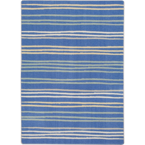All Lined Up Rectangle Area Rug  Pastel - 5 ft. 4 in. x 7 ft. 8 in.