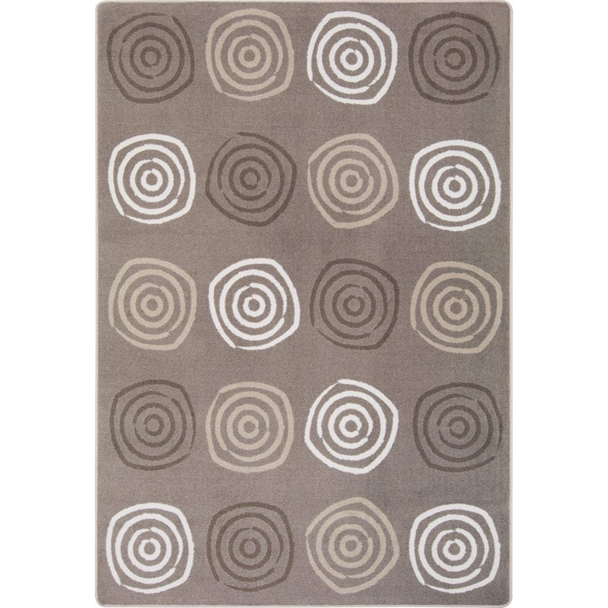 Simply Swirls Rectangle Area Rug Neutral - 5 ft. 4 in. x 7 ft. 8 in.