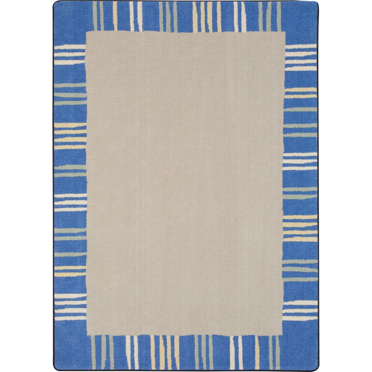 Seeing Stripes Rectangle Area Rug  Pastel - 7 ft. 8 in. x 10 ft. 9 in.