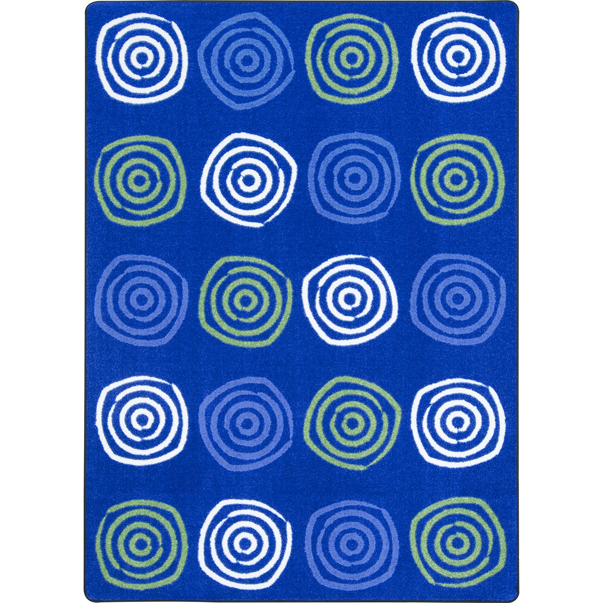 Simply Swirls Rectangle Area Rug  Seaglass - 7 ft. 8 in. x 10 ft. 9 in.