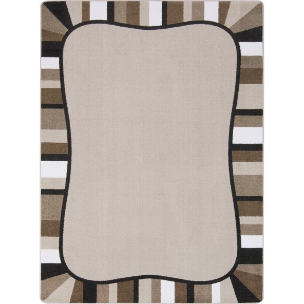 2017C-03 Colorful Accents Rectangle Area Rug  Neutral - 5 ft. 4 in. x 7 ft. 8 in.