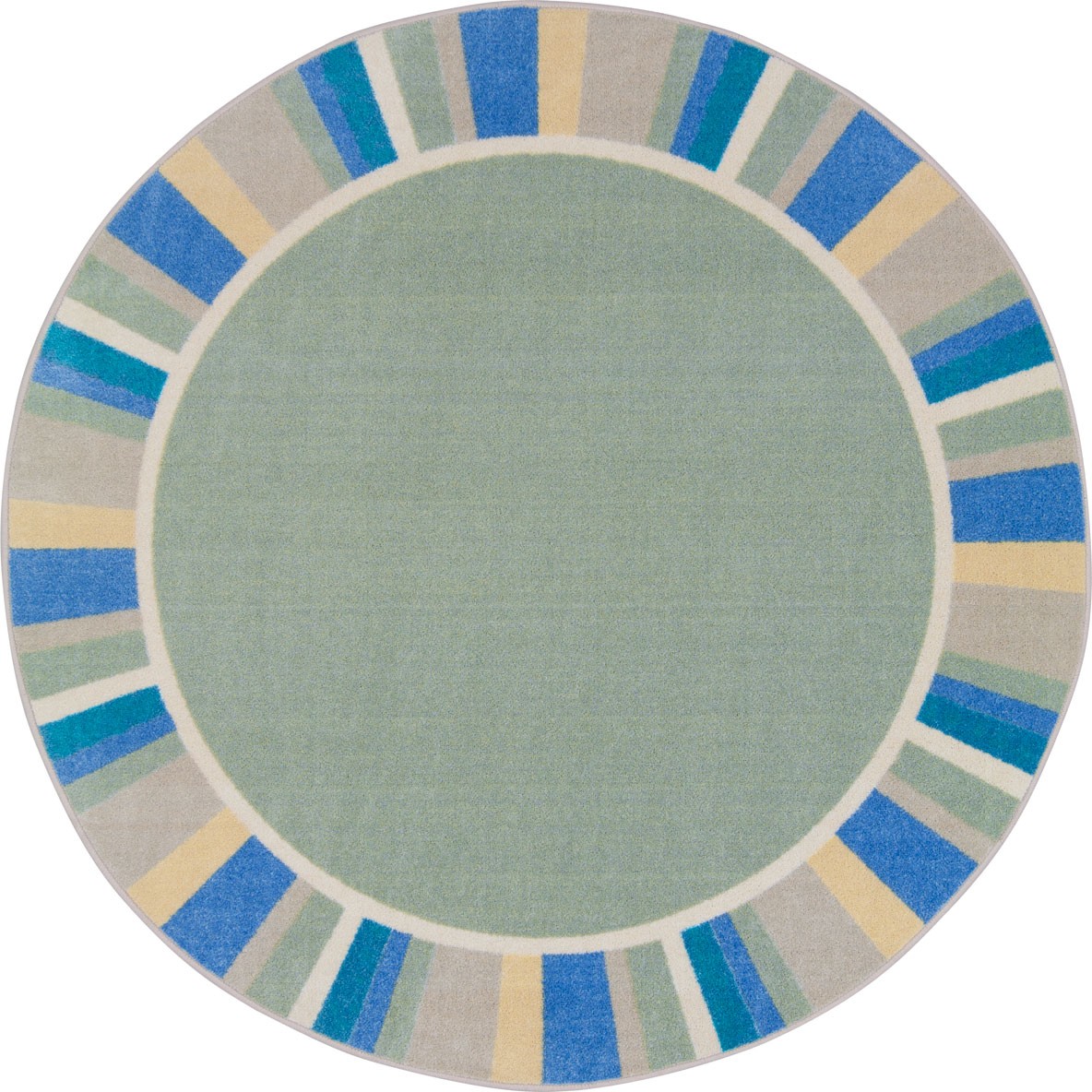 Off the Cuff Oval Area Rug  Sage - 5 ft. 4 in. x 7 ft. 8 in.