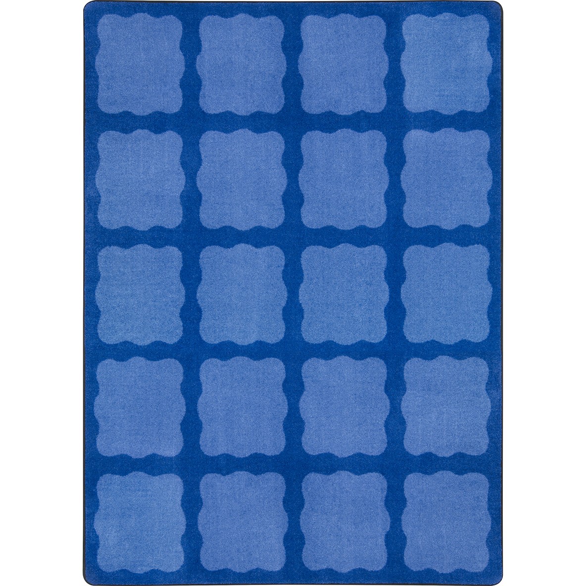 2013D Simply Squares Rectangle Area Rug  Multi Color - 7 ft. 8 in. x 10 ft. 9 in.