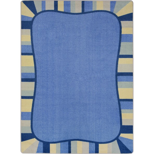 2017C-02 Colorful Accents Rectangle Area Rug  Pastel - 5 ft. 4 in. x 7 ft. 8 in.