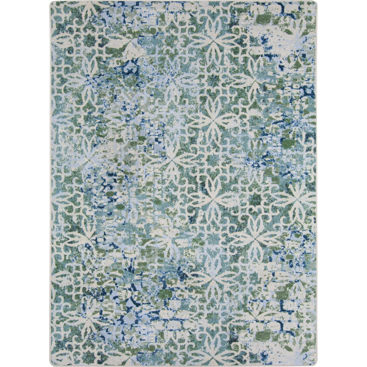 3 ft. 10 in. x 5 ft. 4 in. Composite Area Rug Sea Green
