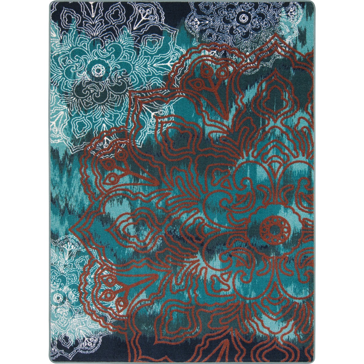 7 ft. 8 in. x 10 ft. 9 in. Romani Area Rug Riviera