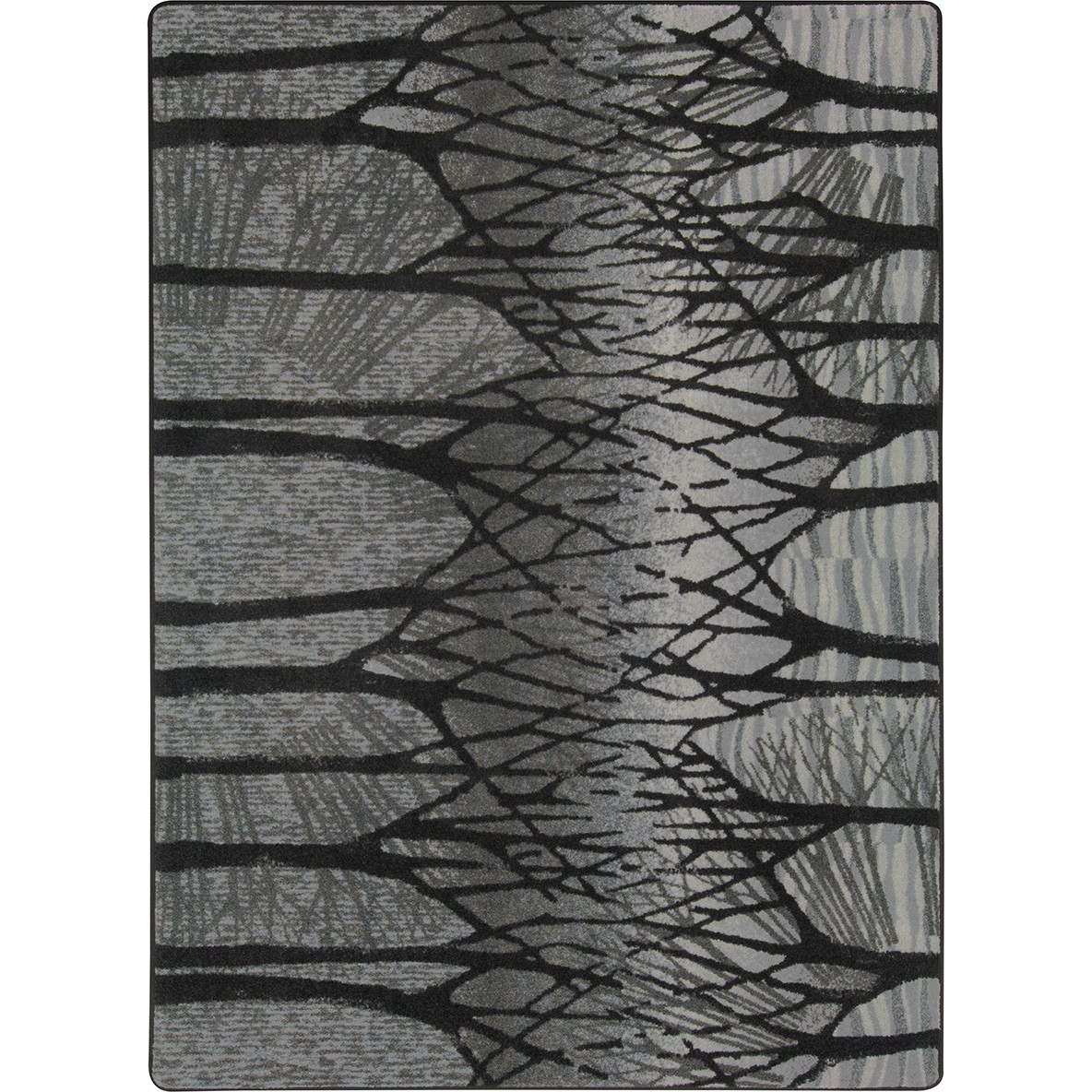 3 ft. 10 in. x 5 ft. 4 in. Woodland Way Area Rug Fog