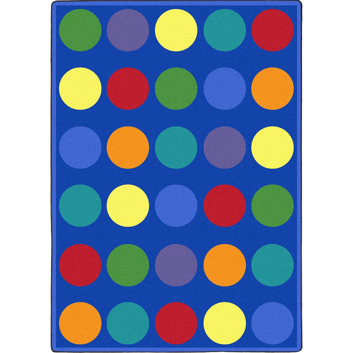 7 ft. 8 in. x 10 ft. 9 in. Choose A Color Area Rug Multi Color