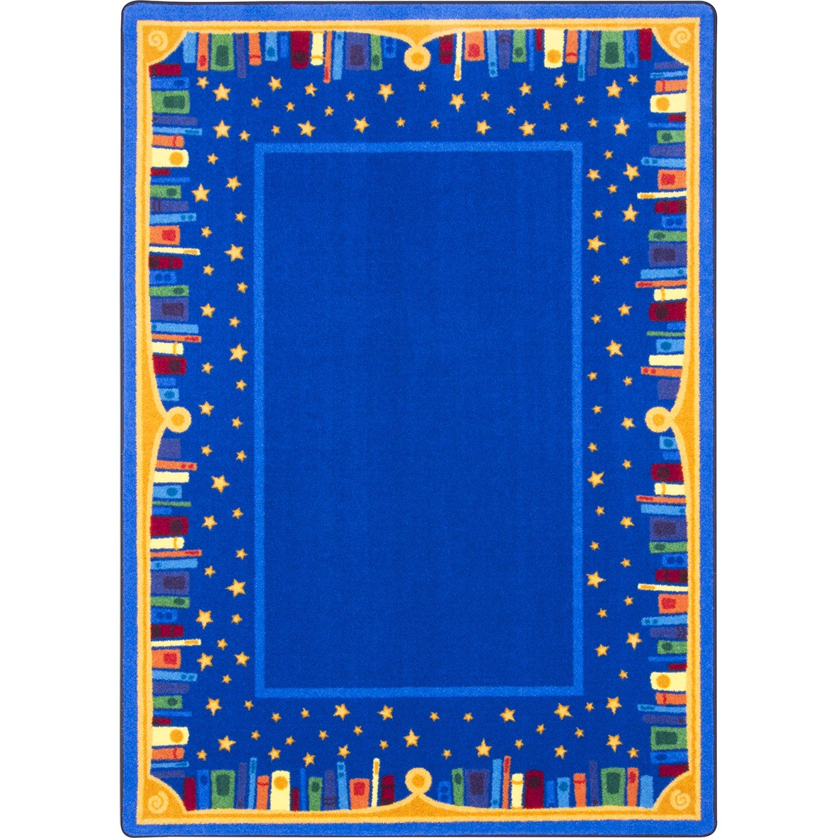 Magic of Reading Area Rug Multi Color - 5 ft. 4 in. x 7 ft. 8 in.
