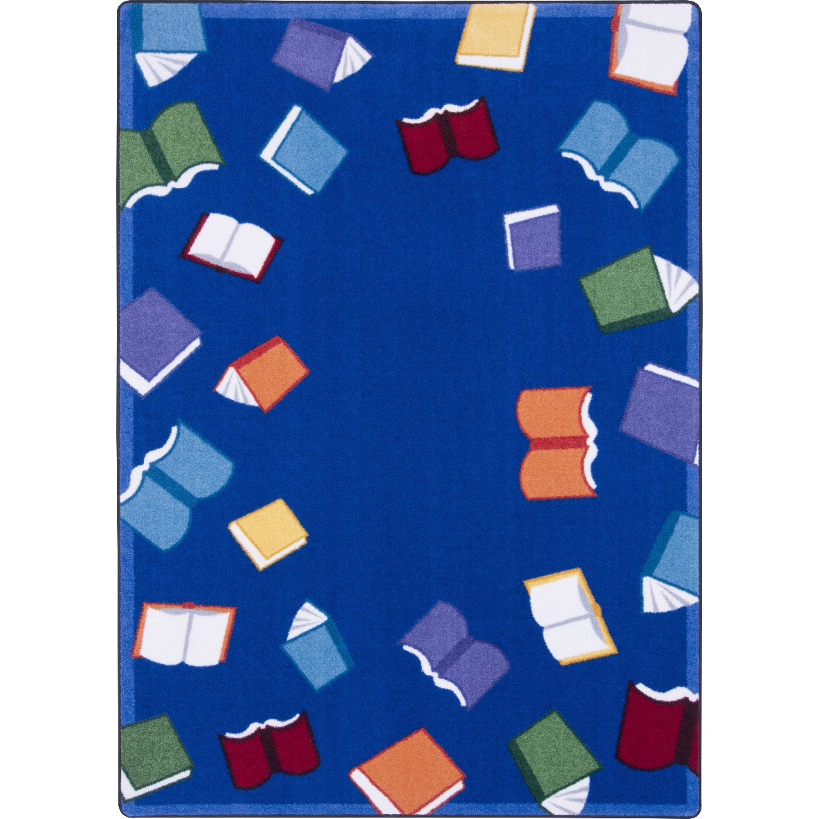 5 ft. 4 in. x 7 ft. 8 in. Fly Away with Reading Area Rug Multi Color