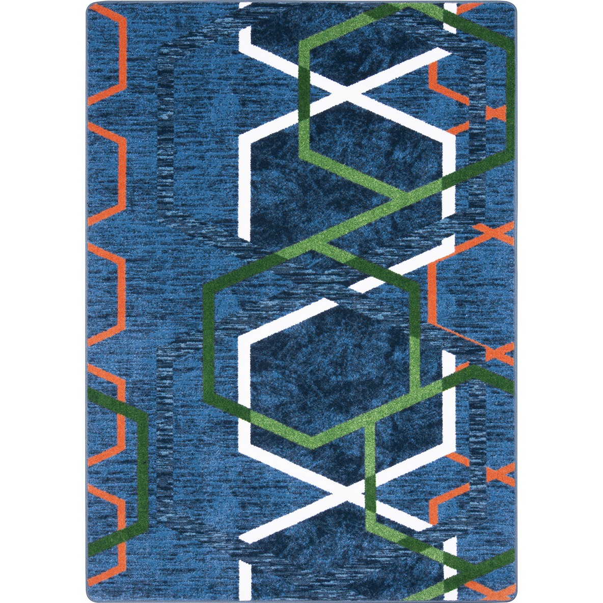 5 ft. 4 in. x 7 ft. 8 in. Double Helix Area Rug Citrus
