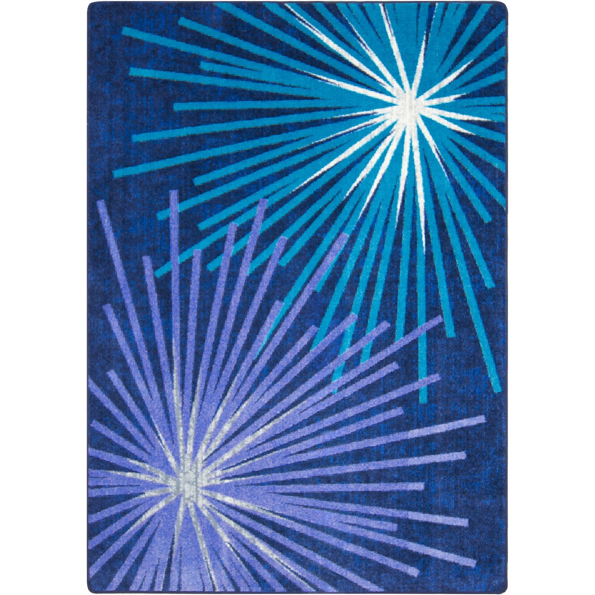 5 ft. 4 in. x 7 ft. 8 in. Sputnik Area Rug Violet