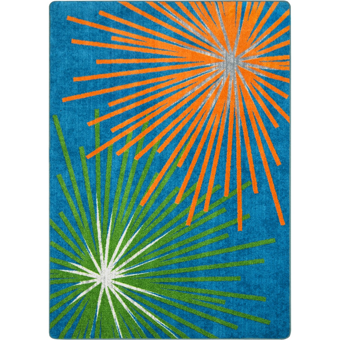 3 ft. 10 in. x 5 ft. 4 in. Sputnik Area Rug  Citrus
