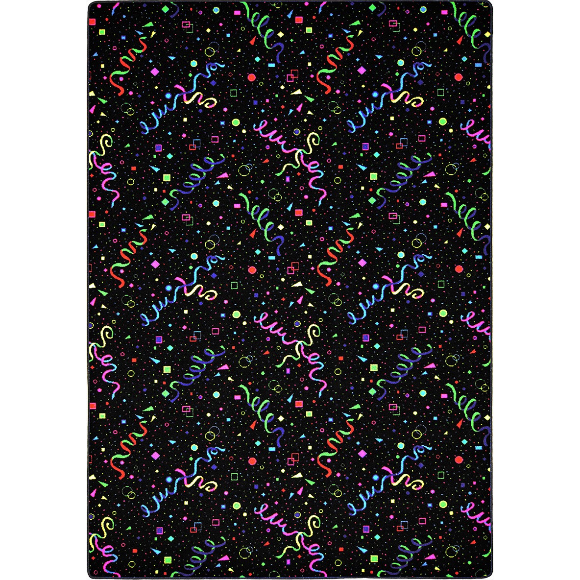 4 x 6 ft. Celebration Area Rug Fluorescent
