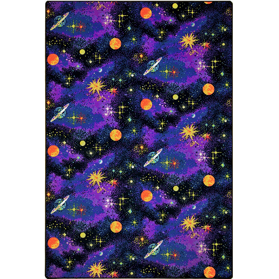 4 x 6 ft. Space Explorer Area Rug  Fluorescent