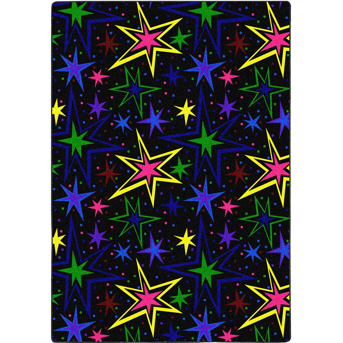 4 x 6 ft. Kapow Area Rug  Fluorescent