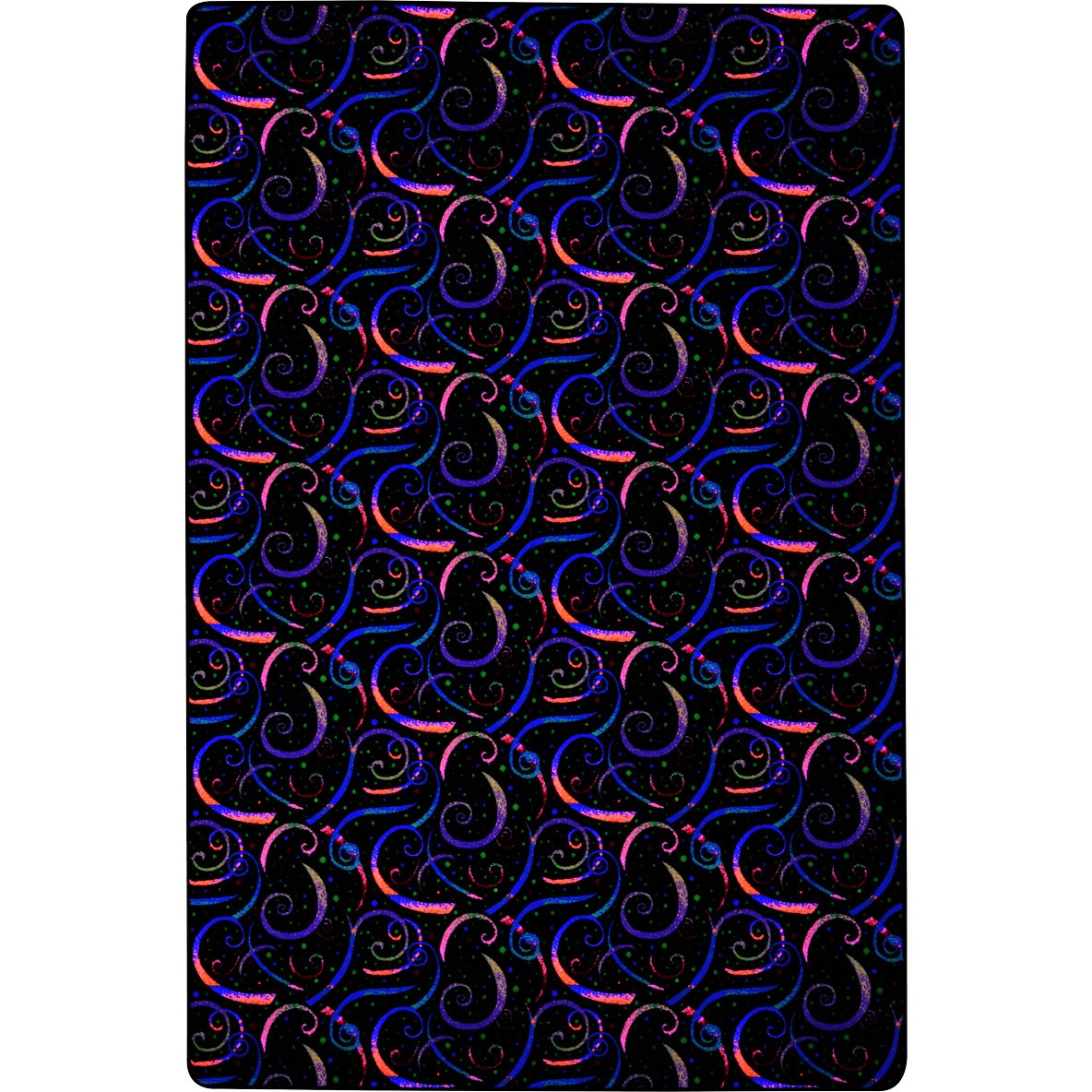 4 x 6 ft. Dynamo Area Rug Fluorescent