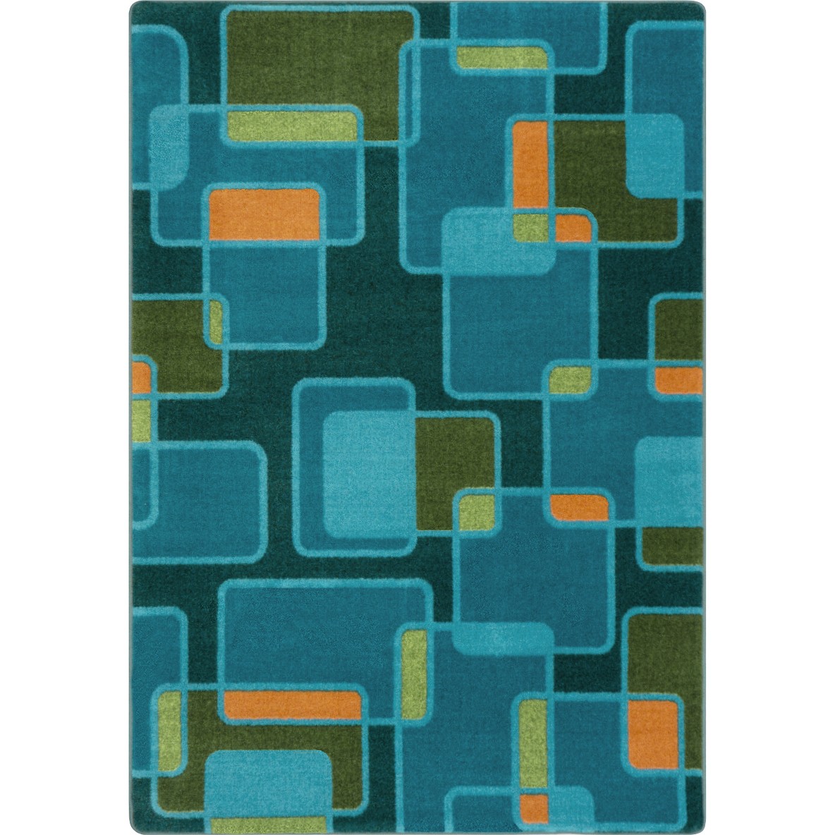 7 ft. 8 in. x 10 ft. 9 in. Reflex Children Area Rug Citrus