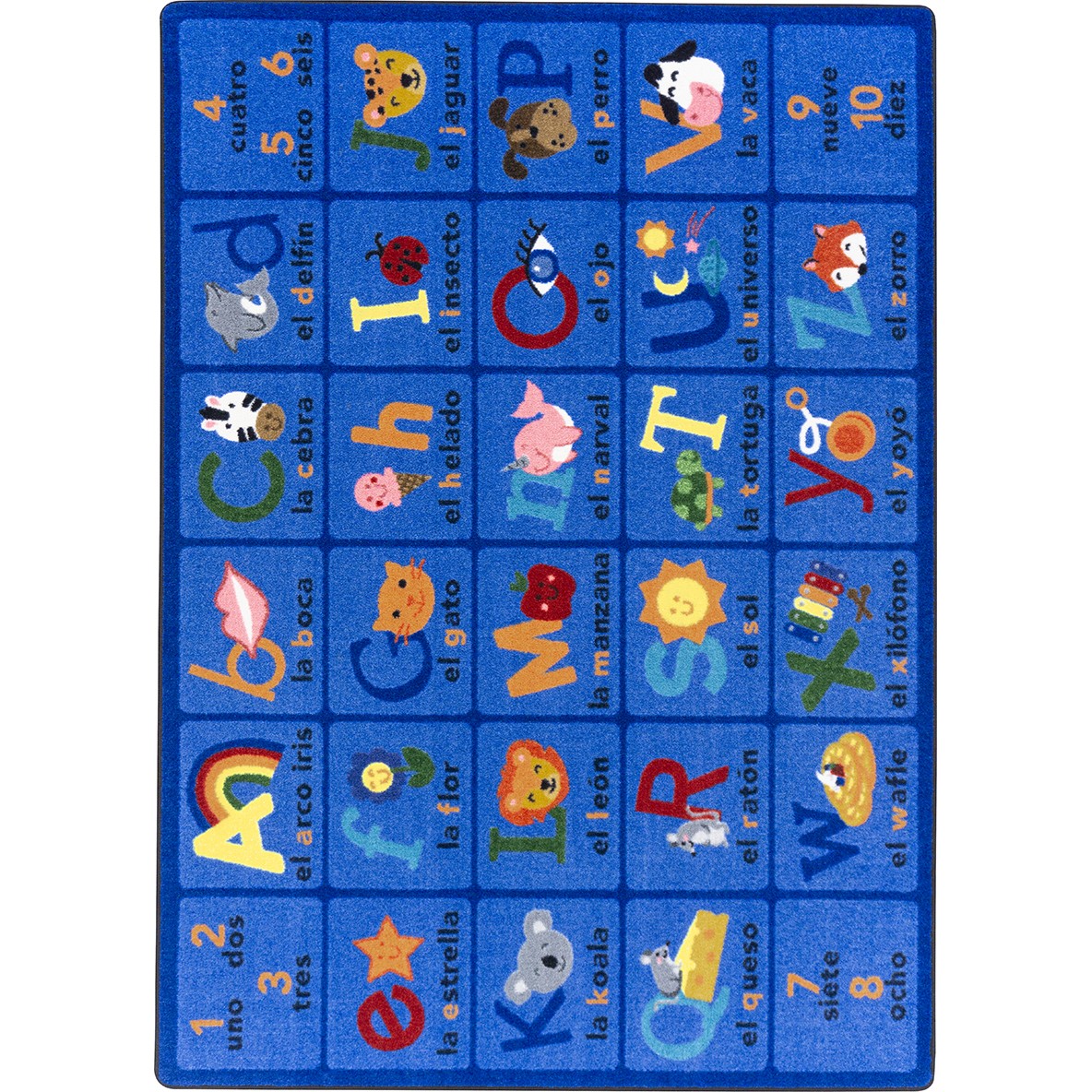 La Fonica Children Area Rug Multi Color