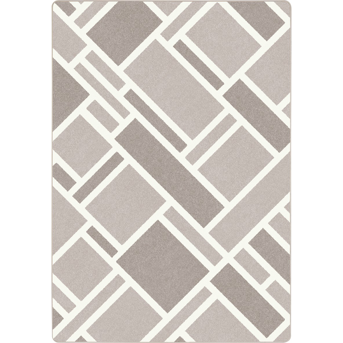5 ft. 4 in. x 7 ft. 8 in. Midas Area Rug Dove