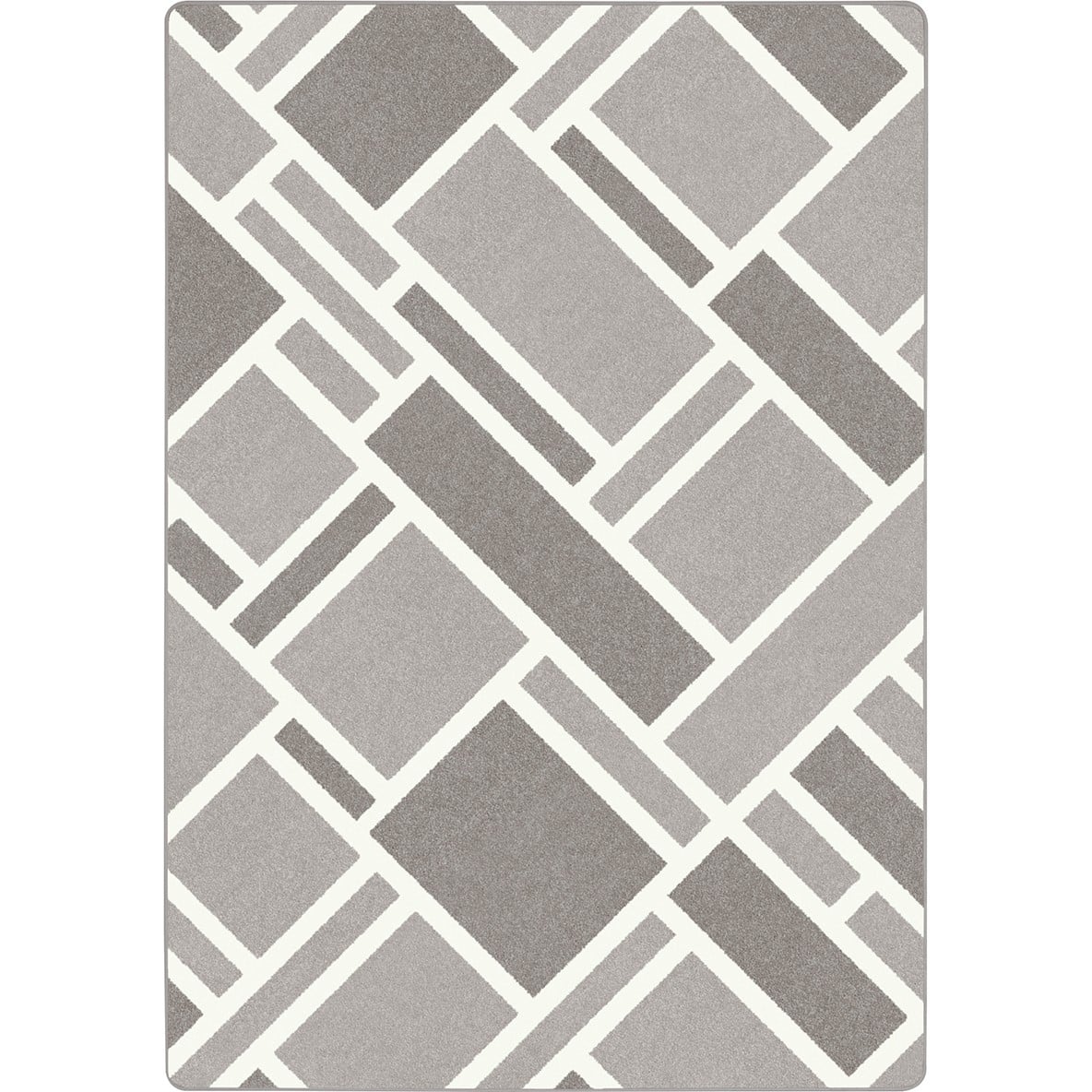 3 ft. 10 in. x 5 ft. 4 in. Midas Area Rug Morning Fog
