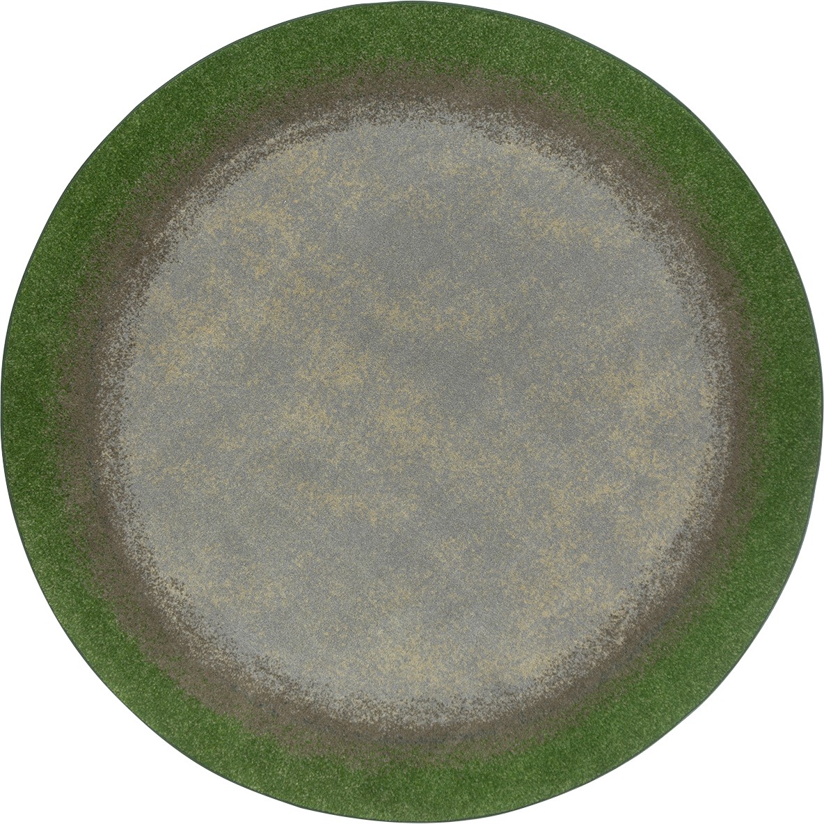 5 ft. 4 in. Urban Edges Children Round Rug  Meadow